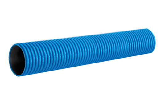 Труба для защиты кабеля гибкая тип 450 синяя d=110мм (20м, муфта)